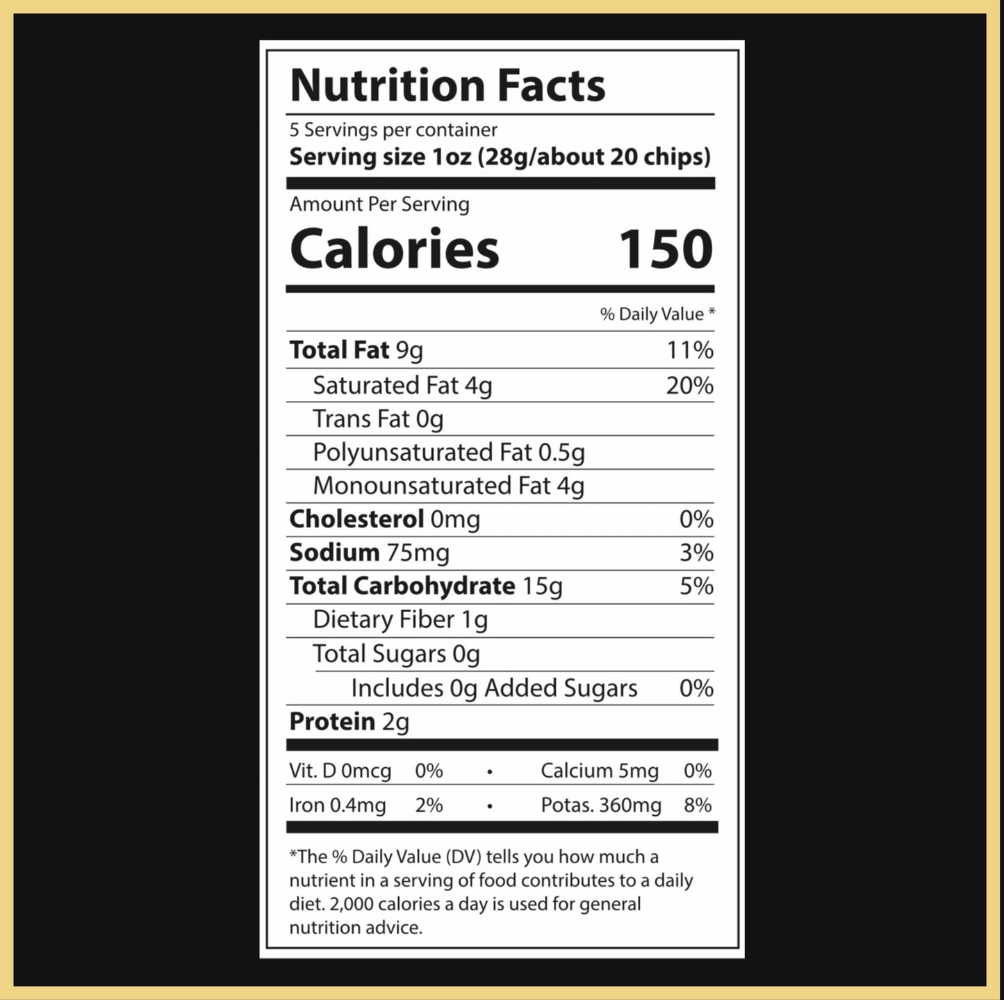 Fat Thins Sea Salt Potato Chips